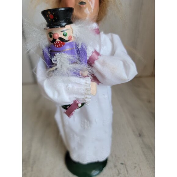 Byers Choice Nutcracker doll young girl Victorian Caroler Xmas figure vintage - Picture 3 of 12